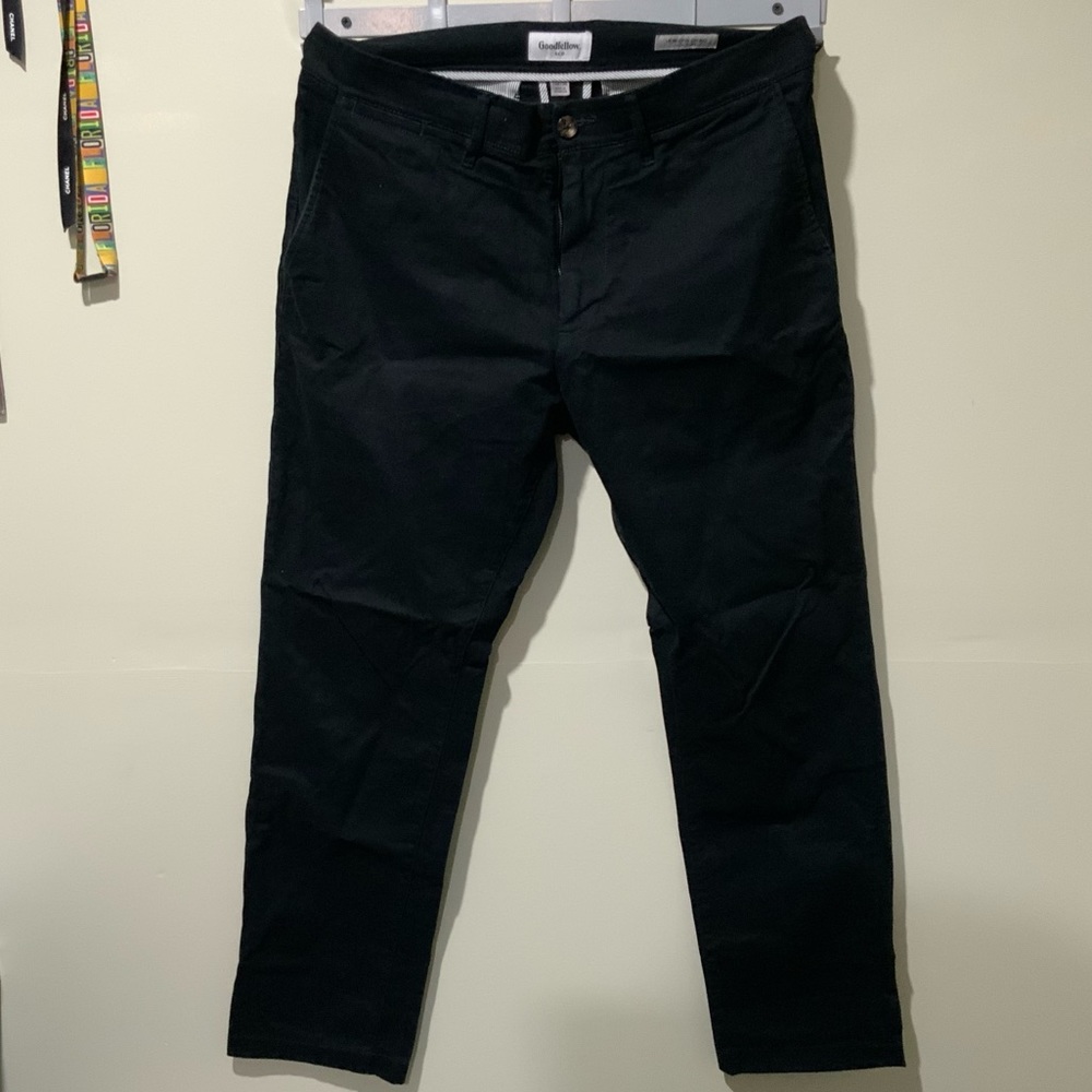 Good Fellow Chino black pant 33x30
